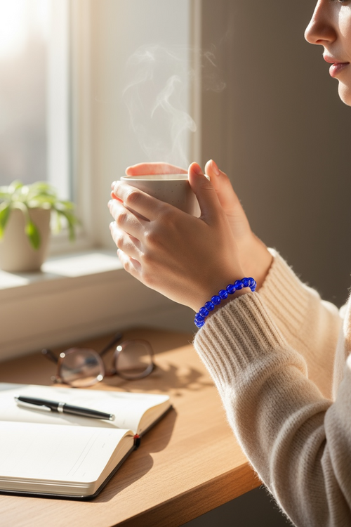 Blue Glass Bracelets